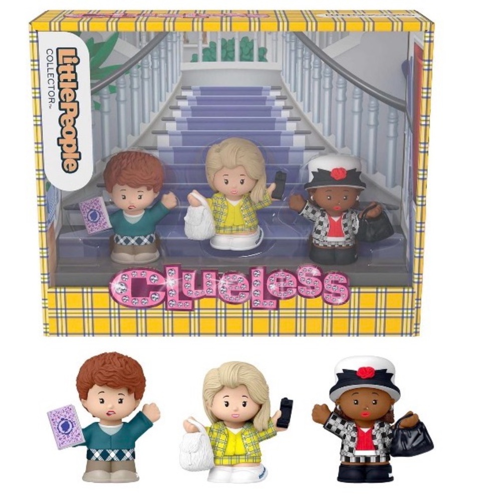 Little People Collector Series
Clueless Movie Figure 3-Pack (Cher, Dionne & Tai)